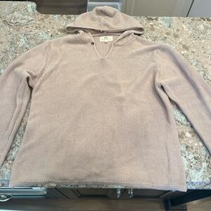 Men’s XXL WRK Brand Eggshell/Off White Hooded Sweater